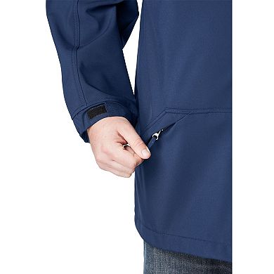 Kingsize Men's Big & Tall Fleece-lined Slicker Rain Coat
