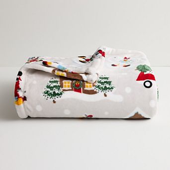 Disney's Holiday Oversized Supersoft Plush Throw Blanket by The Big One®