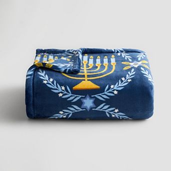 The Big One® Hanukkah Oversized Supersoft Plush Throw Blanket