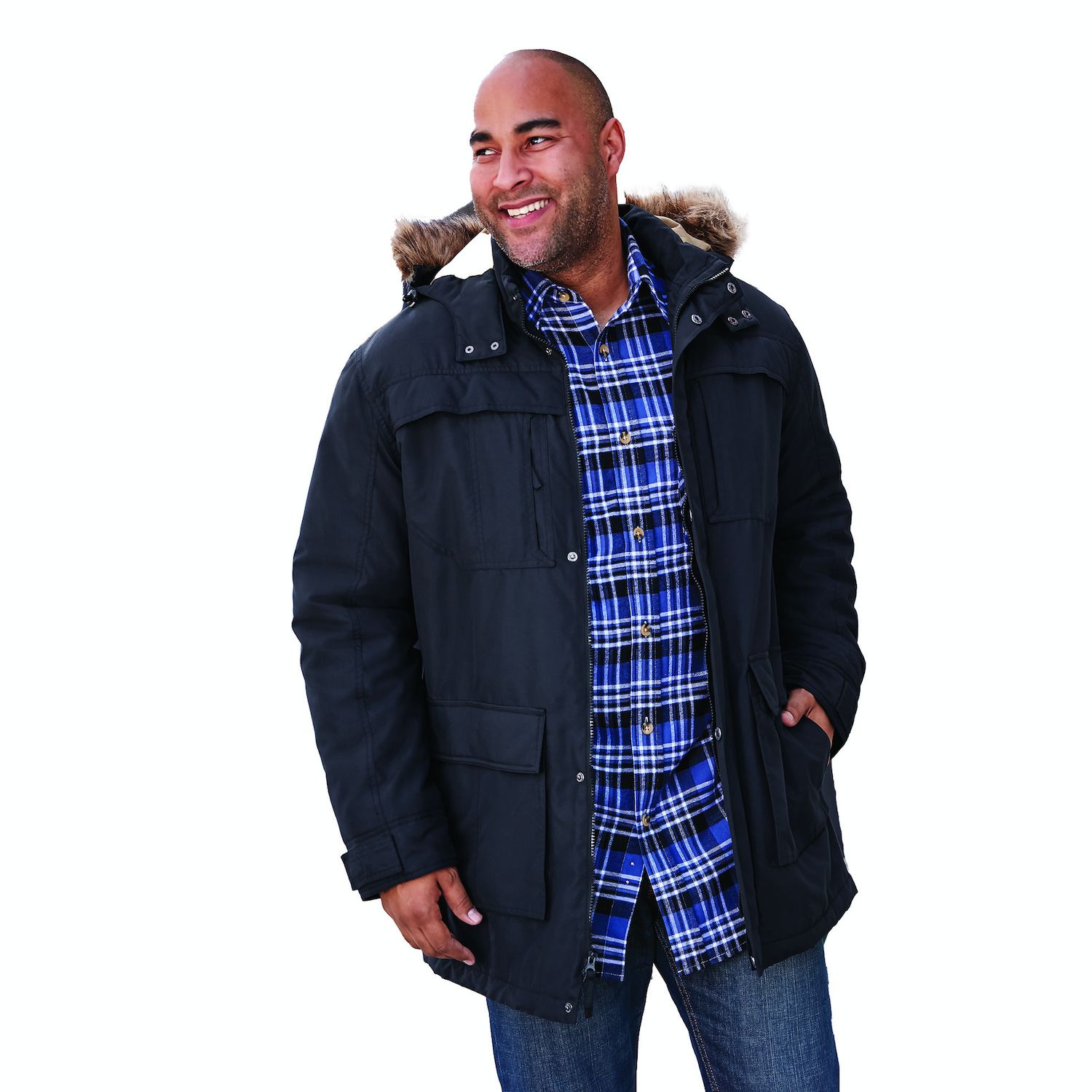 KingSize Men's Big & Tall Arctic Snorkel Parka