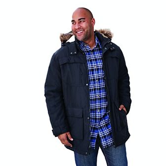 Kingsize Men's Big & Tall Arctic Snorkel Parka