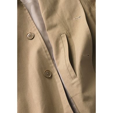 KingSize Men's Big & Tall Water-Resistant Trench Coat