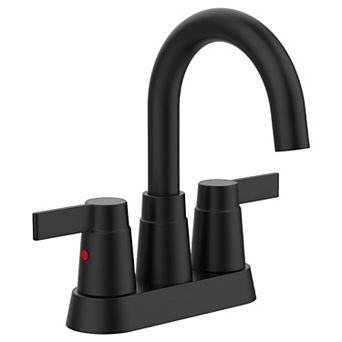 Bathroom Faucet Matte Black 2-handle Bathroom Sink Faucet
