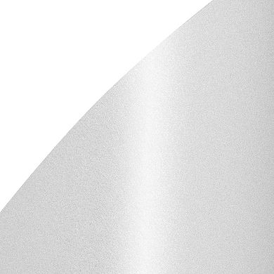 96-pack White Metallic Cardstock Paper, Shimmer Paper, 8.5 X 11 Inches