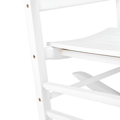 Elegant Rocking Chair for Outdoor Use - Perfect for Porch or Backyard