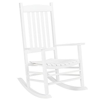 Elegant Rocking Chair for Outdoor Use - Perfect for Porch or Backyard