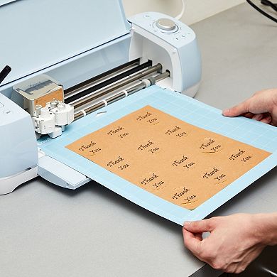 48 Pack Kraft Paper Sticker Paper, Full Sheet Printable Brown Labels, 8 ...