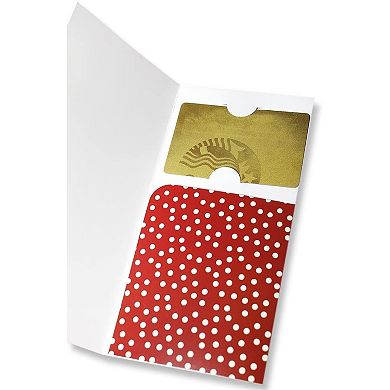 36 Pack Merry Christmas Money Cards with Envelopes in 6 Festive Designs, 4 x 7