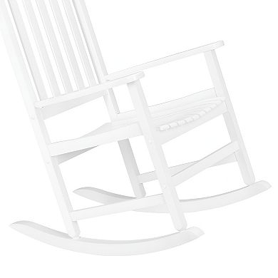 Elegant Rocking Chair for Outdoor Use - Perfect for Porch or Backyard