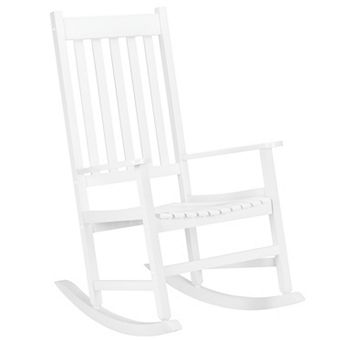 Elegant Rocking Chair for Outdoor Use - Perfect for Porch or Backyard