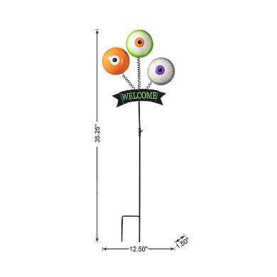 Glitzhome 35.25"h Halloween Yard Stake