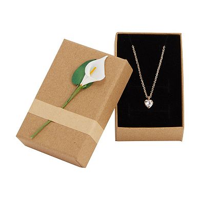 12 Pcs Jewelry Gift Boxes With Lids For Necklace Earrings Packaging (3.5x2.2 In)