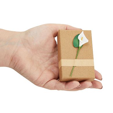 12 Pcs Jewelry Gift Boxes With Lids For Necklace Earrings Packaging (3.5x2.2 In)