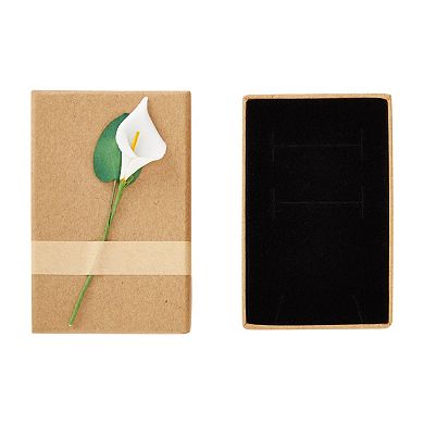 12 Pcs Jewelry Gift Boxes With Lids For Necklace Earrings Packaging (3.5x2.2 In)