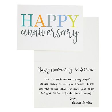 36-pack Happy Anniversary Cards With Envelopes For Anniversaries, 4x6 In, Blank