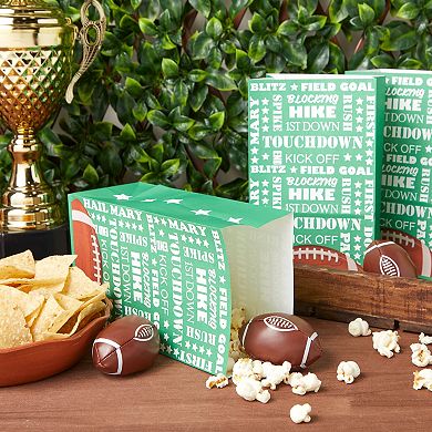 36 Pack Football Snack Bags For Kids Sports Birthday Supplies, 5.3 X 8.7 X 3.3"