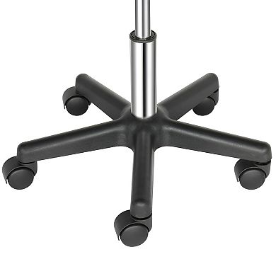 Fashionable Arch Feet Rotation Round Shape Bar Stool, Black