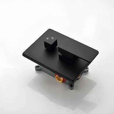 Matte Black Luxury Shower System - Ceiling Mounted Rainfall Shower Head