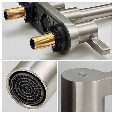 High-Quality 2-Handle Centerset Bathroom Sink Faucet