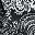 Black White Paisley