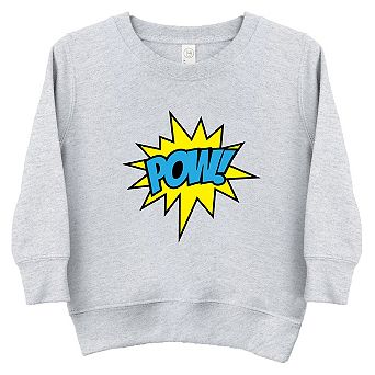 Comic Pow Toddler Graphic Sweatshirt