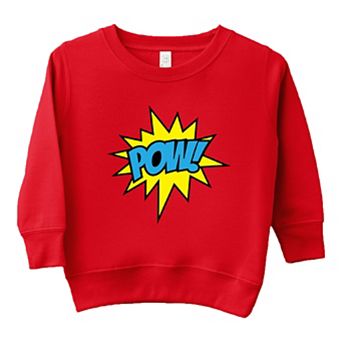 Comic Pow Toddler Graphic Sweatshirt