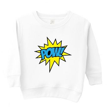 Comic Pow Toddler Graphic Sweatshirt