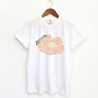 Bloom Flower Garment Dyed Tees