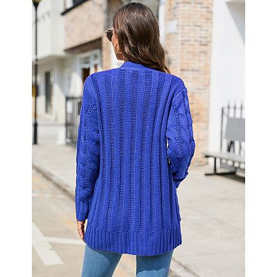 Knit button sweater hotsell