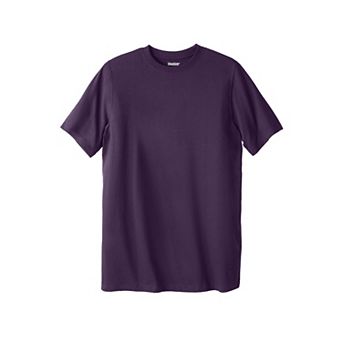 KingSize Men's Big & Tall Shrink-Less Lightweight Longer-Length Crewneck T-Shirt