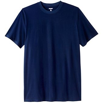 KingSize Men's Big & Tall Shrink-Less Lightweight Longer-Length Crewneck T-Shirt