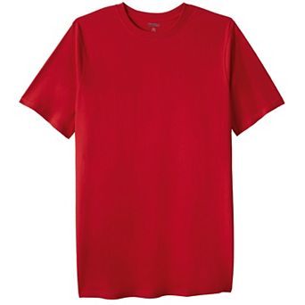 KingSize Men's Big & Tall Shrink-Less Lightweight Longer-Length Crewneck T-Shirt