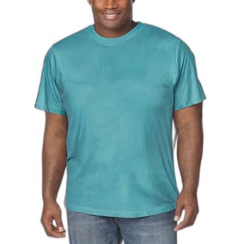 KingSize Men's Big & Tall Shrink-Less Lightweight Longer-Length Crewneck T-Shirt