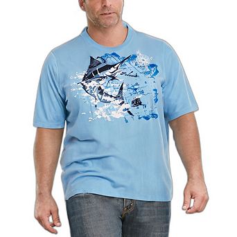 Boulder Creek by KingSize Men's Big & Tall Nature Graphic Tee