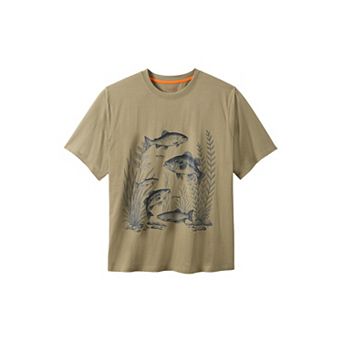 Boulder Creek by KingSize Men's Big & Tall Nature Graphic Tee