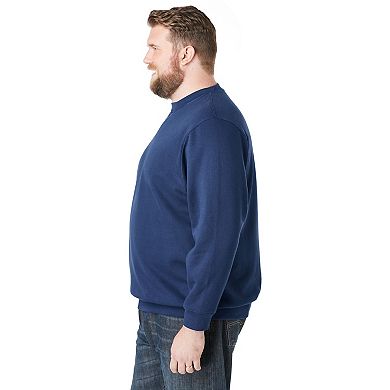 KingSize Men's Big & Tall Fleece Crewneck Sweatshirt