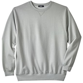 Kingsize Men's Big & Tall Fleece Crewneck Sweatshirt