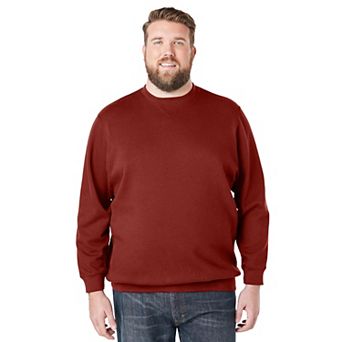 Kingsize Men's Big & Tall Fleece Crewneck Sweatshirt