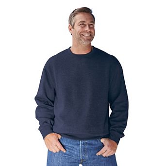 KingSize Men's Big & Tall Fleece Crewneck Sweatshirt
