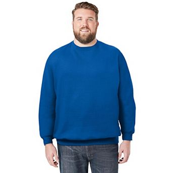 Kingsize Men's Big & Tall Fleece Crewneck Sweatshirt