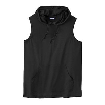 Kingsize Men's Big & Tall Lightweight Muscle Hoodie Tee