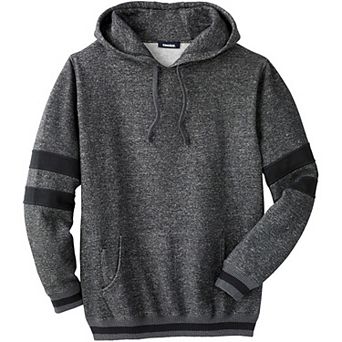 Kingsize Men's Big & Tall Coaches Collection Colorblocked Pullover Hoodie