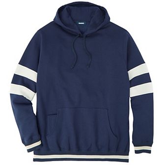 KingSize Men's Big & Tall Coaches Collection Colorblocked Pullover Hoodie