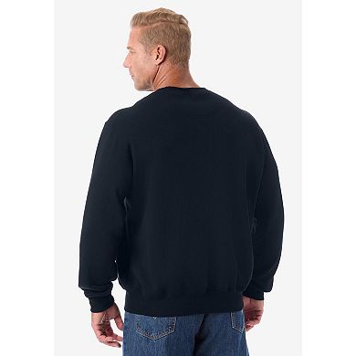 KingSize Men's Big & Tall Fleece Crewneck