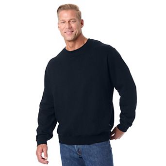 KingSize Men's Big & Tall Fleece Crewneck