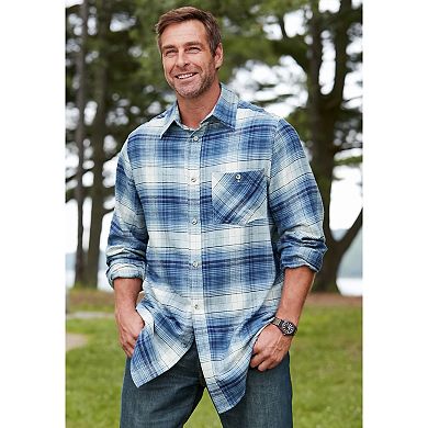Boulder Creek by KingSize Men's Big & Tall Flannel Shirt