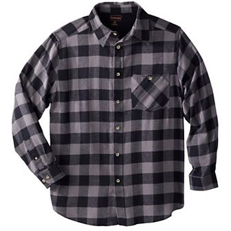 KingSize Men's Big & Tall Boulder Creek by KingSize Flannel Shirt
