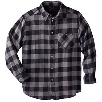 Boulder Creek by KingSize Men's Big & Tall Flannel Shirt