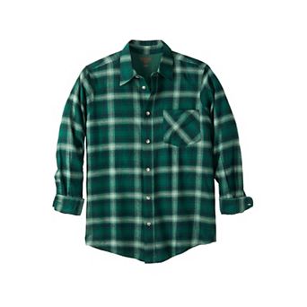 Boulder Creek by KingSize Men's Big & Tall Flannel Shirt