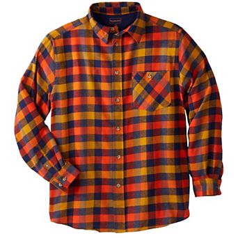 Boulder Creek by KingSize Men's Big & Tall Flannel Shirt